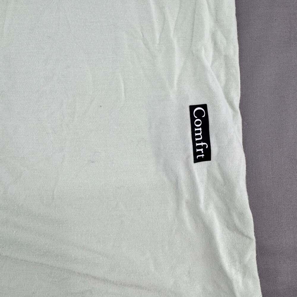 COMFRT Sage Green Short Sleeve T-Shirt Size M - Picture 2 of 6